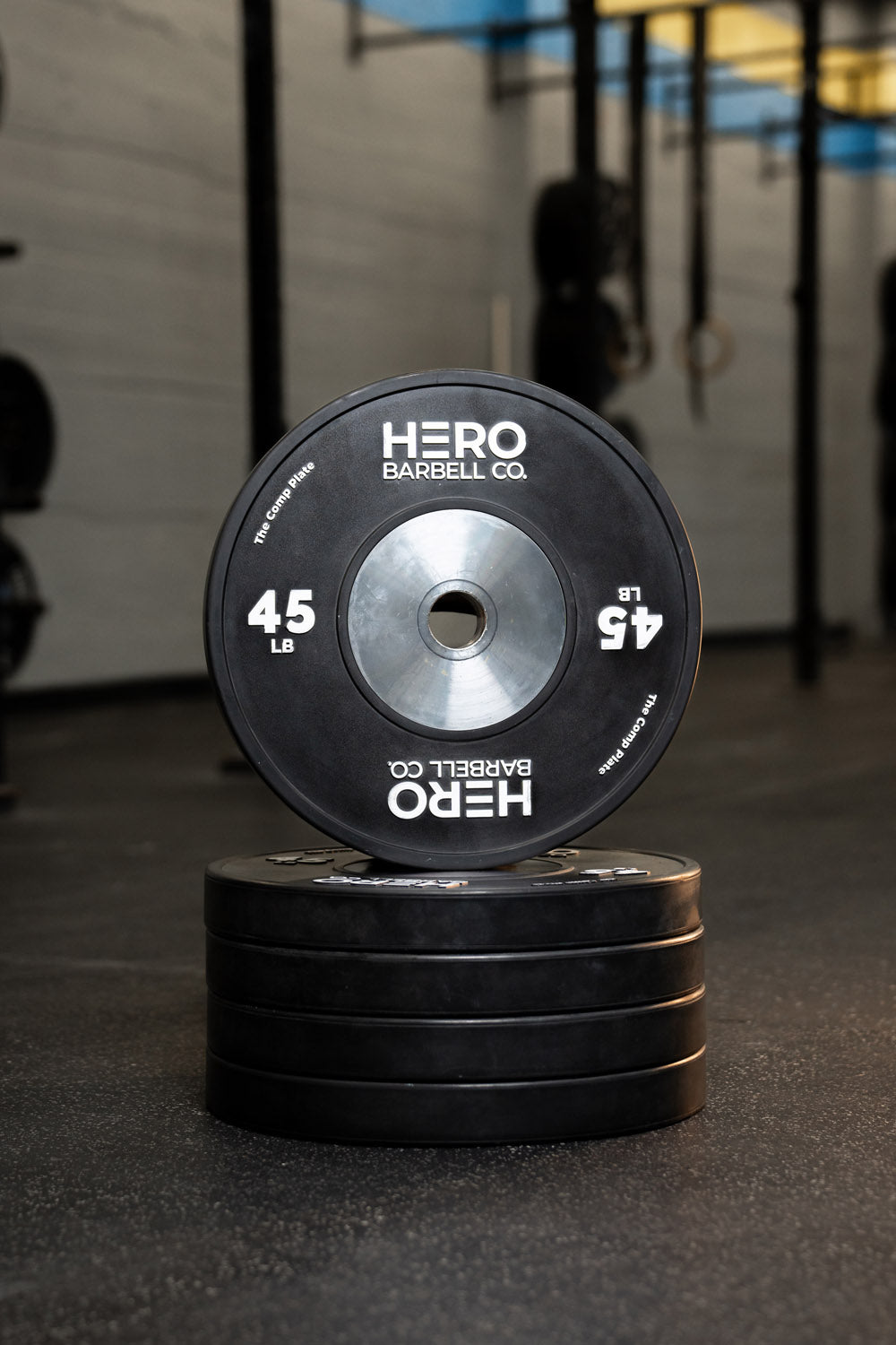 The Comp Plate Competition Bumper Plate Pair – Hero Barbell